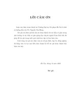 Luận văn thạc sĩ một số phương pháp giải phương trình toán tử