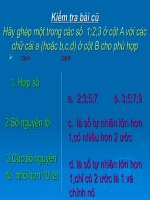 Tiết 27_ Phân tích một số ra thừa số nguyên tố