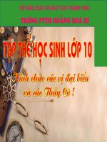 Bài 10 . Thời kì hình thành và phát triển của chế dộ phong kiến tây Âu