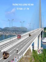 TIẾT 17 MỐI QUAN HỆ GIỮA CÁC HỢP CHẤT VÔ CƠ