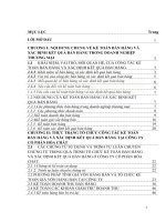 tổ chức công tác kế toán bán hàng và xác định kết quả bán hàng trong hoạt động kinh doanh của công ty cổ phần hóa chất