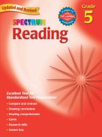 Spectrum Reading 5-Luyện Đọc Hiểu