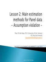 CAO HỌC  TÀI LIỆU PHÂN TÍCH STATA 2