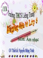 TIẾT 10 LỚP 6 ( HÀNH KHÚC TỚI TRƯỜNG)