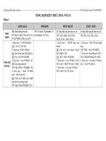 Tổng kết hóa vô cơ 9