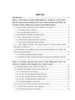 tổng quan về đặc điểm kinh tế - kĩ thuật và tổ chức bộ máy quản lí hoạt động sản xuất kinh doanh của công ty cổ phần công nghệ năng lượng xanh greentech