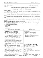 Giáo án Số học 6 2011-2012