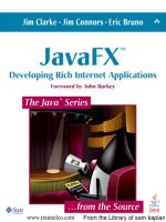 javafx developing raich internet applications