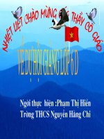 Tiết 22 văn 6: Bài thao giảng Thạch Sanh