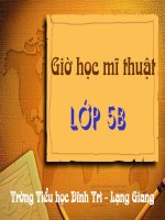 Bài 10 - vẽ trang trí đối xứng qua trục