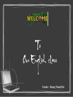 Unit 5. Period 28 Getting started + Listen & Read