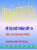 BÀI 3 ĐÈN TÍN HIỆU GIAO THÔNG