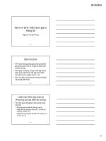 CAO HỌC  BÀI GIẢNG PHƯƠNG PHÁP NGHIÊN CỨU KHOA HỌC 4