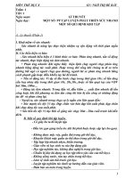 GIÁO ÁN THỂ DỤC 8 2011-2012