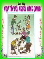 Hợp tác với những người xung quang (tiết 1)