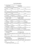 Bài tập tổng hợp Hóa 2