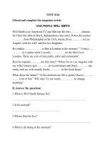 Test unit 4 and more Grade 5