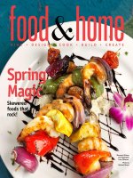 food and home spring magic