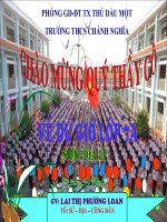 Bài 17.Ô nhiễm môi trường ở đới ôn hòa