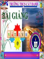 Tiết 9: Áp suất chất lỏng (Thao giảng)