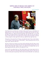 KHÔNG THỂ CÓ THƠ HAY NẾU KHÔNG CÓ SINH HOẠT THƠ LÀNH MẠNH