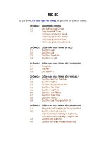 Giáo trình Cơ sở công nghệ môi trường