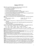 bài tập ôn chương 2 kim loại
