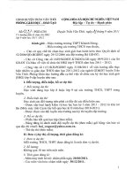 CV 1221- PGD (Tổ chức thi HSG)