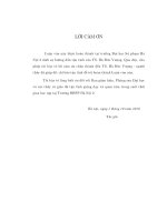 Các lớp ánh xạ co trong không gian metric xác suất và điểm bất động