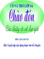 Tap lam van: Luyen tap phat trien cau chuyen