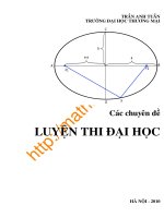 Ôn thi đại học phương trình, bất phương trình ,hệ