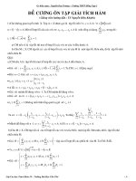 Lý thuyết giải tích hàm