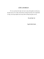 hoàn thiện công tác quản lý ngân sách tại quận hoàng mai, thành phố hà nội