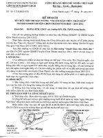 thông báo hội thi báo tường 