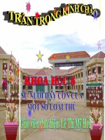 Sự nuôi dạy con của các loài thú BÀI DỰ THỊ GIÁO ÁN SỬ DỤNG CNTT