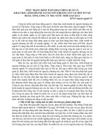 Báo cáo thực trạng kiểm toán hoạt động quản lý, khai thác, kinh doanh tài nguyên khoáng sản tại một số tập đoàn, tổng công ty nhà nước thời gian qua