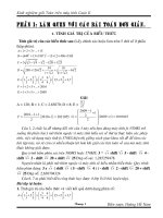 Hướg dẫn giải toán trên máy tính cam tay