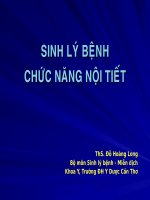 Rối loạn cân bằng nội tiết