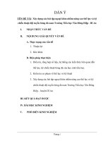 Xây dựng các bài tập ngoại khóa nhằm nâng cao thể lực và kỹ chiến thuật đội tuyển bóng đá nam (B Tỉnh)