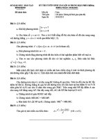 đề thi Toán tuyển sinh lớp 10 (Bình Định 2011-2012)
