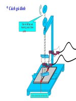 Gá đính phôi hàn