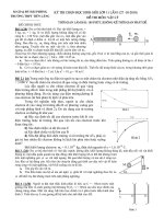 Bồi dưỡng HSG vật lý 11