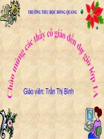 Bai giang Tieng viet lop 1