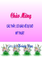 Mỹ thuật lớp 1: Bài 8_ Vẽ hình vuông, hình chữ nhật