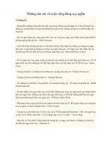 những câu nói bất hủ qua nhiều năm tháng