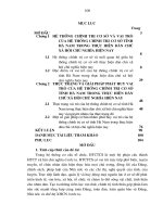 luận văn  phát huy tốt vai trò của HTCTCS tỉnh hà nam trong thực hiện dân chủ xã hội chủ nghĩa hiện nay y