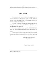 Nghiên cứu chế tạo và khảo sát tính chất nhạy khí của vật liệu ZnO Nanowires