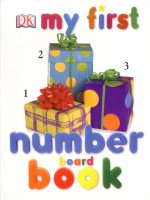 my first number board book