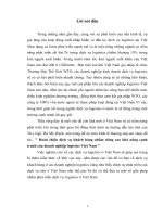 hoàn thiện dịch vụ khách hàng nhằm nâng cao khả năng cạnh tranh của doanh nghiệp logistics việt nam