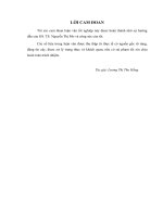 giải pháp phát triển hoạt động nhượng quyền thương mại trong lĩnh vực phân phối tại việt nam trong điều kiện hội nhập kinh tế quốc tế